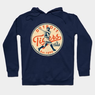 Vintage Tigers 3 by Buck Tee Hoodie